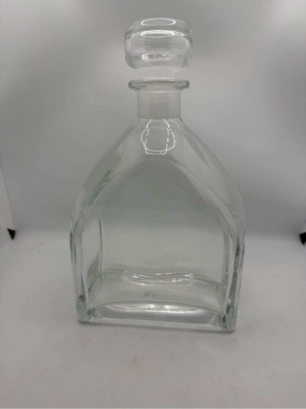 vintage Luigi Bormioli crystal decanter from the "Light & Music"